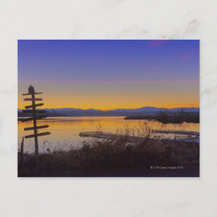 Postal Amanecer en invierno en Seattle 2