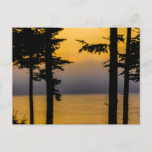 Amanecer en la bahía de Gouldsboro, Maine