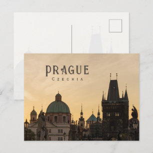 Postal Amanecer en la Ciudad Vieja de Praga, foto de viaj