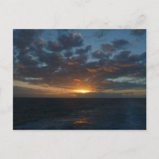 Postal Amanecer en la costa oceánica del Mar II