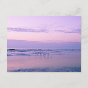 Postal Amanecer en la playa