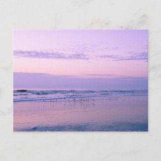 Postal Amanecer en la playa