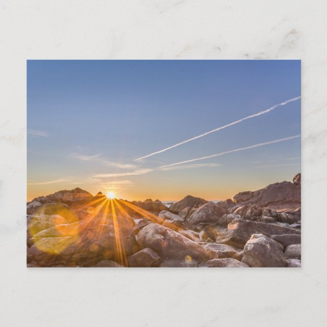 Postal Amanecer En La Playa Armação En Florianópolis (Anverso)