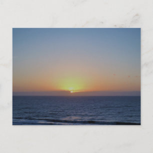 Postal Amanecer en la Playa Fotografía Costera Original