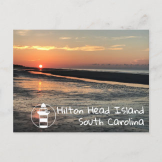 Postal Amanecer en la playa | Postcard de Hilton Head