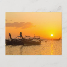 Postal Amanecer en Pak Meng, Trang, Tailandia