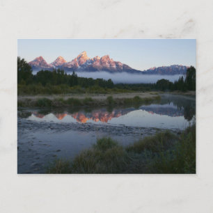Postal Amanecer en Schwabacker aterrizando en Grand Teton