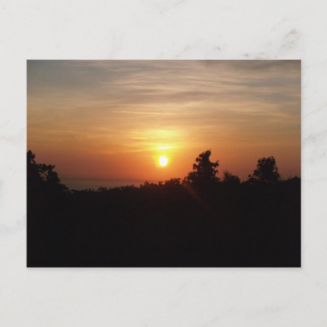 Postal amanecer en senaru (Anverso)