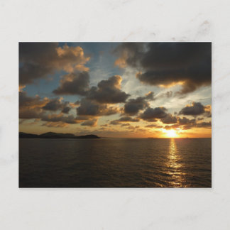 Postal Amanecer en St. Thomas I Islas Vírgenes Estadounid