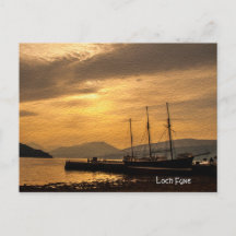 Amanecer paisajístico, Loch Fyne, Escocia