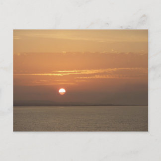 Postal Amanecer sobre Aruba I Mar Caribe