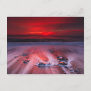 Postal Amanecer Sobre El Mar De La Tormenta