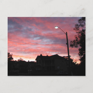 Postal Amanecer sobre el Parque Centenario, Sydney