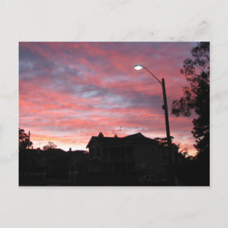 Postal Amanecer sobre el Parque Centenario, Sydney