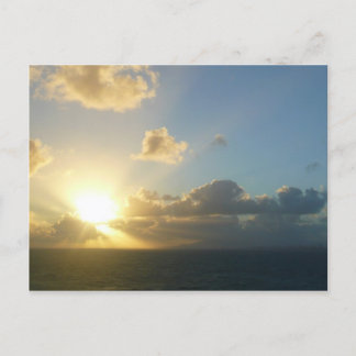 Postal Amanecer sobre San Juan II Puerto Rico