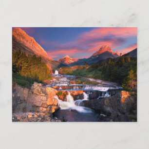 Postal Amanecer sobre SwiftCurrent Creek