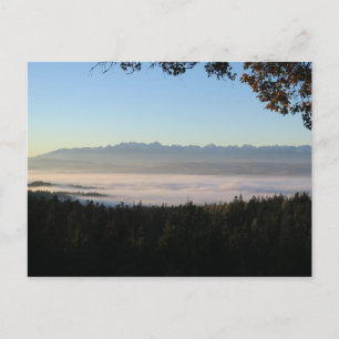 Postal Amanecer sobre Tatras