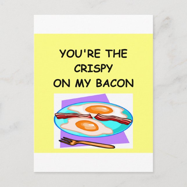 Postal amante de BACON (Anverso)