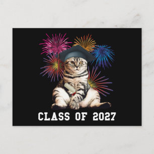Postal Amante de gatos de la promoción de 2027