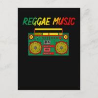 Amante de la Música Reggae Colorido Jamaica Casset
