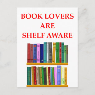 Postal amante de los libros