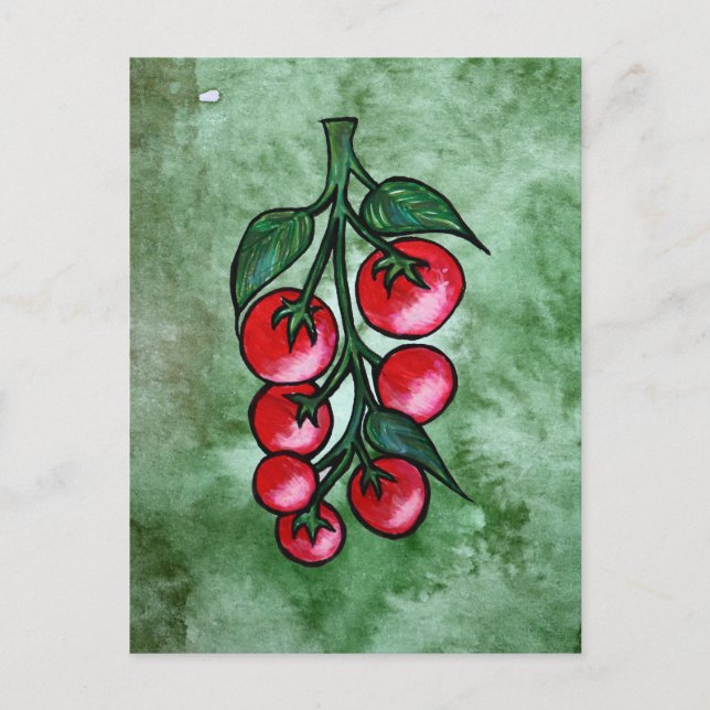 Postal Amante del Tomate                                  (Anverso)