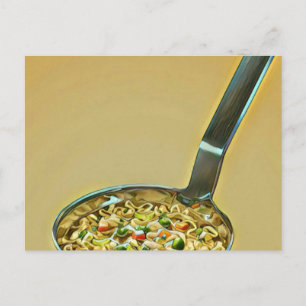 Postal Amantes de la comida japonesa