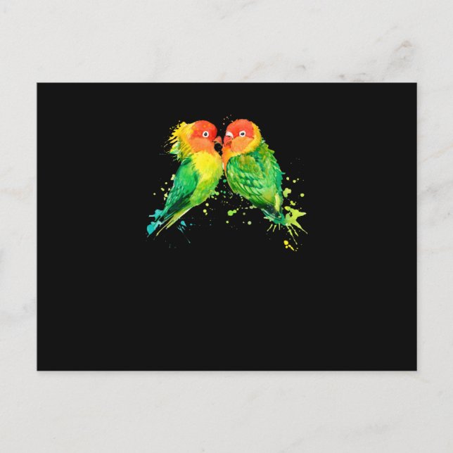 Postal Amantes de las aves lúpulas (Anverso)