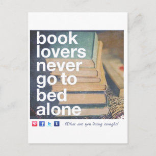 Postal Amantes de Livros