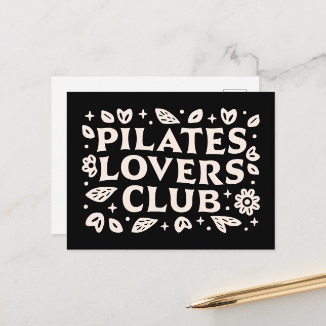 Postal Amantes de Pilates (Anverso/Reverso In Situ)