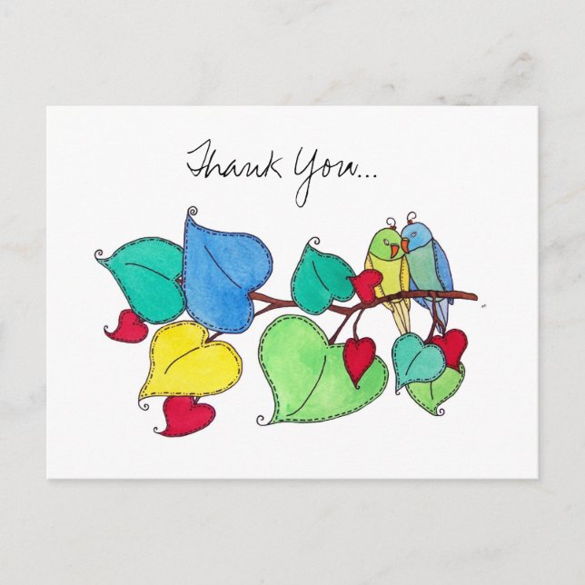 Postal Amantes Gracias