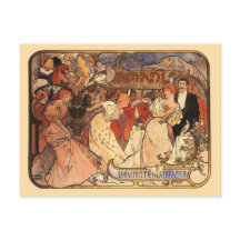 Amants, Alphonse Mucha