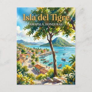 Postal Amapala (Isla del Tigre) Honduras