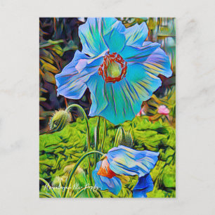 Postal Amapola azul del Himalaya [Tarjeta postal]