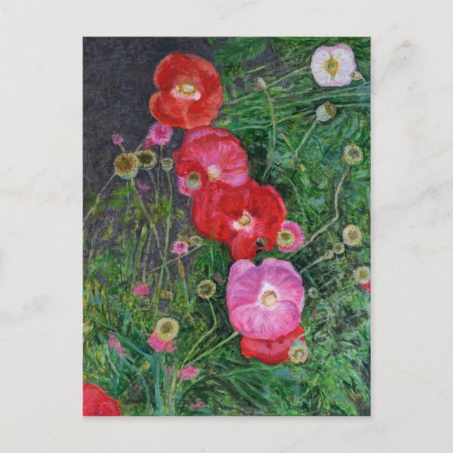 Postal Amapolas 2009 (Anverso)