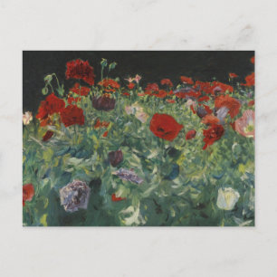 Postal Amapolas por John Singer Sargent