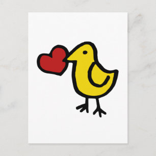 Postal Amar a Bird