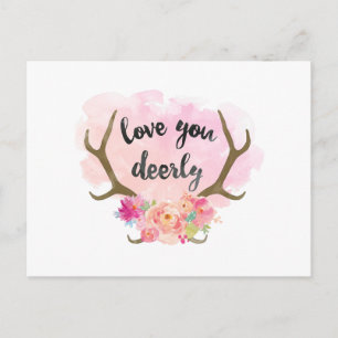 Postal Amar a Deerly