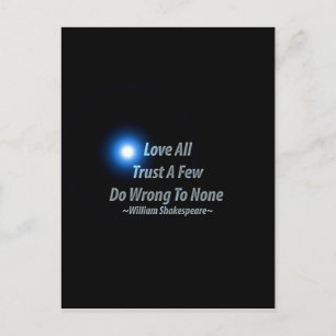 Postal Amar A Todos Confiar En Unos Pocos Que No Se Equiv