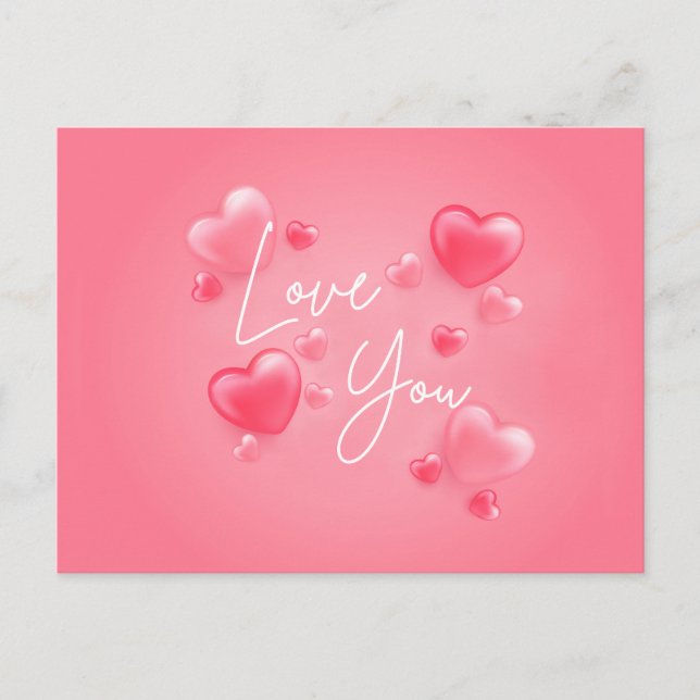 Postal Amar a tu amor (Anverso)