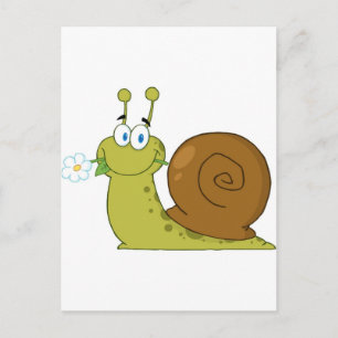 Postal Amar al caracol