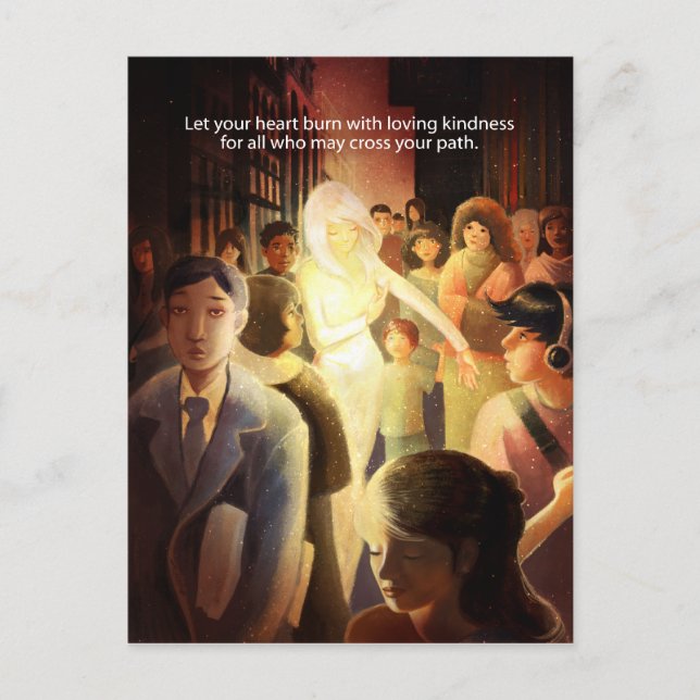 Postal Amar la amabilidad (Anverso)