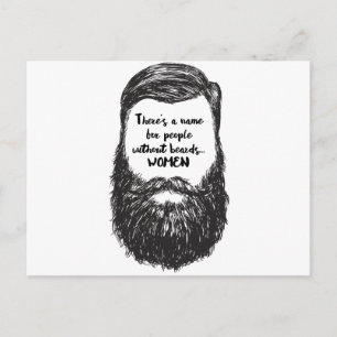 Postal Amar la barba