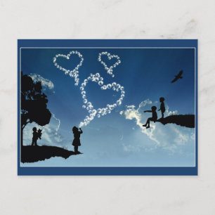 Postal Amar las burbujas