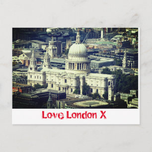 Postal Amar Londres X - Catedral de San Pablo