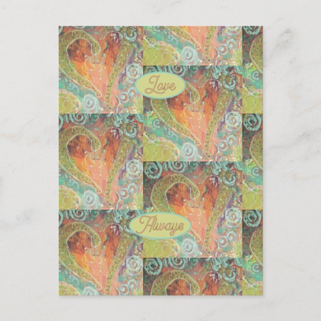 Postal Amar siempre (Anverso)