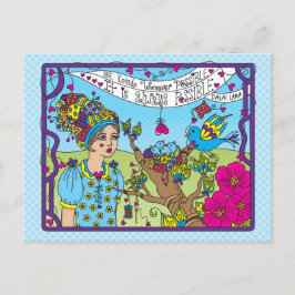 Postal Amar siempre que sea posible_ Postcard