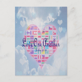 Postal Amar unos a otros