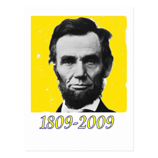 Postal AMARILLO 1809 2009 de Abe Lincoln