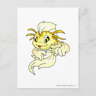 Postal Amarillo Koi